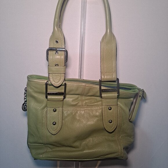 Franco Sarto Handbags - Share Franco Sarto Sage/Mint green leather hand bag